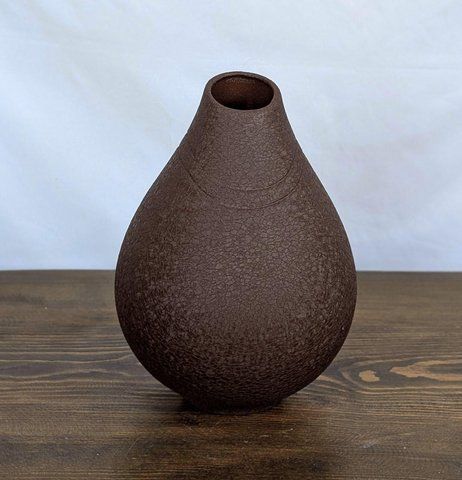 Ваза Nana Ceramics Пйарус шелк Шоколад 28 см 2467142348 фото
