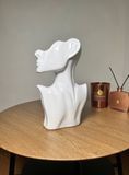 Ваза Nana Ceramics Мадам Біла 25 см 2384505736 фото