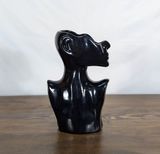 Ваза Nana Ceramics Мадам Чорна 25 см 2384540363 фото