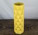Ваза Nana Ceramics Полі муар жовтий 41 см 2566348705 фото