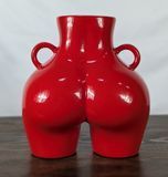 Ваза Nana Ceramics Кім Червона 25 см 2384542661 фото