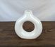 Ваза Nana Ceramics Стайл белая 21 см 2534579775 фото