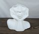 Ваза Nana Ceramics Леді муар біла 22 см 2566189573 фото