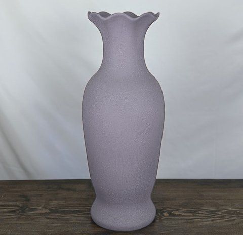 Ваза Nana Ceramics Напольна Висока Олена шовк Сіра 2467105607 фото