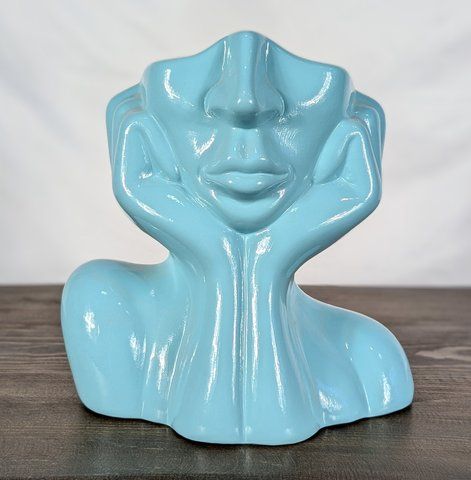 Ваза Nana Ceramics Леди бирюза 22 см 2377848228 фото