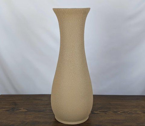 Ваза Nana Ceramics Напольна Висока Осень шовк Капучіно 60 см 2467114740 фото