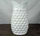 Ваза Nana Ceramics Сова Біла 38 см 2377855070 фото