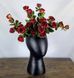 Ваза Nana Ceramics Безлика Чорна муар 43 см 2441652066 фото