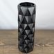 Ваза Nana Ceramics Полі муар Чорна 33 см 2566340262 фото
