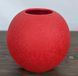 Ваза Nana Ceramics Шар шелк Красная 16 см 2467128795 фото