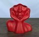 Ваза Nana Ceramics Леди красная муар 22 см 2467073618 фото
