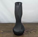 Ваза Nana Ceramics Самбука шовк Чорна 42 см 2384467230 фото